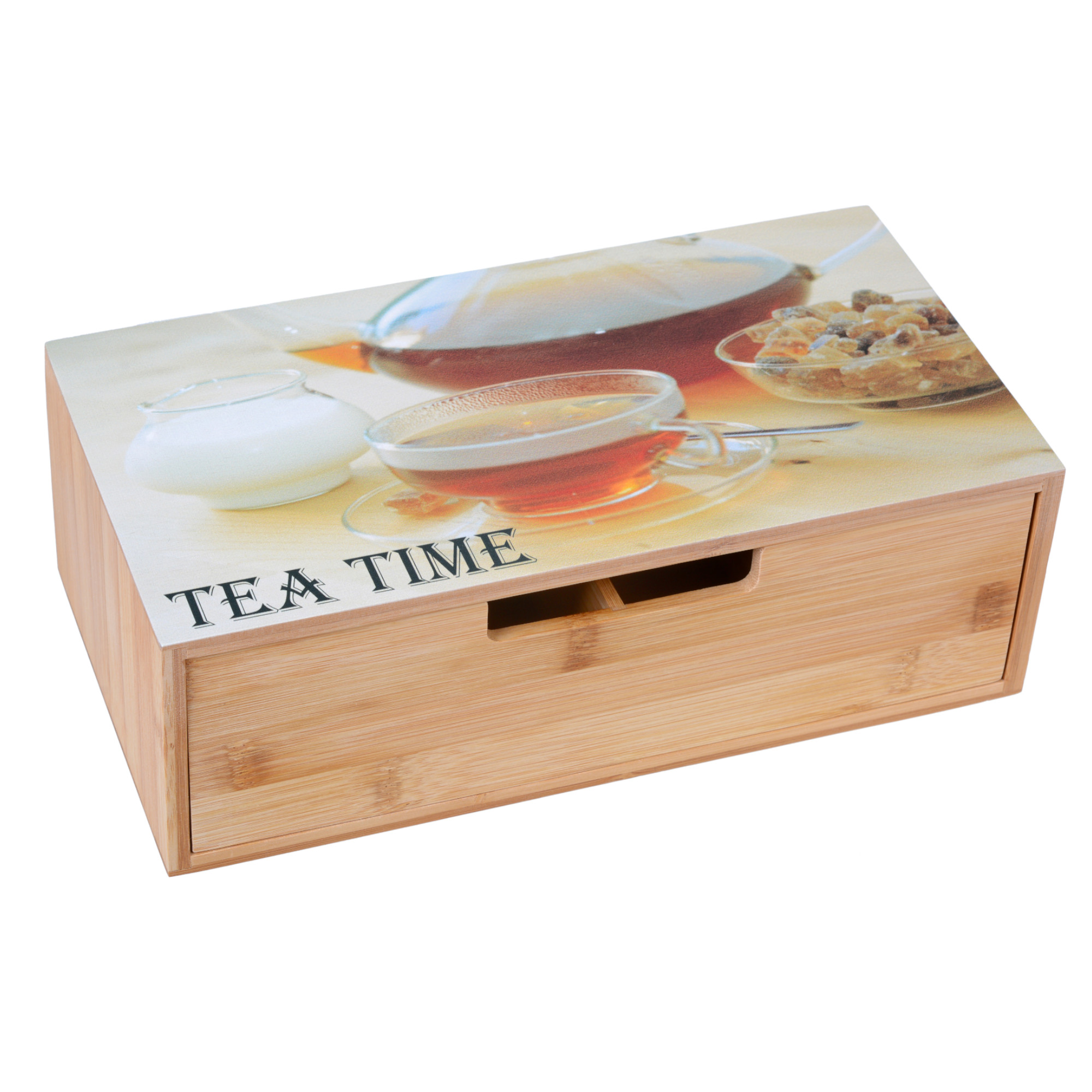 Tee-Box mit Schublade