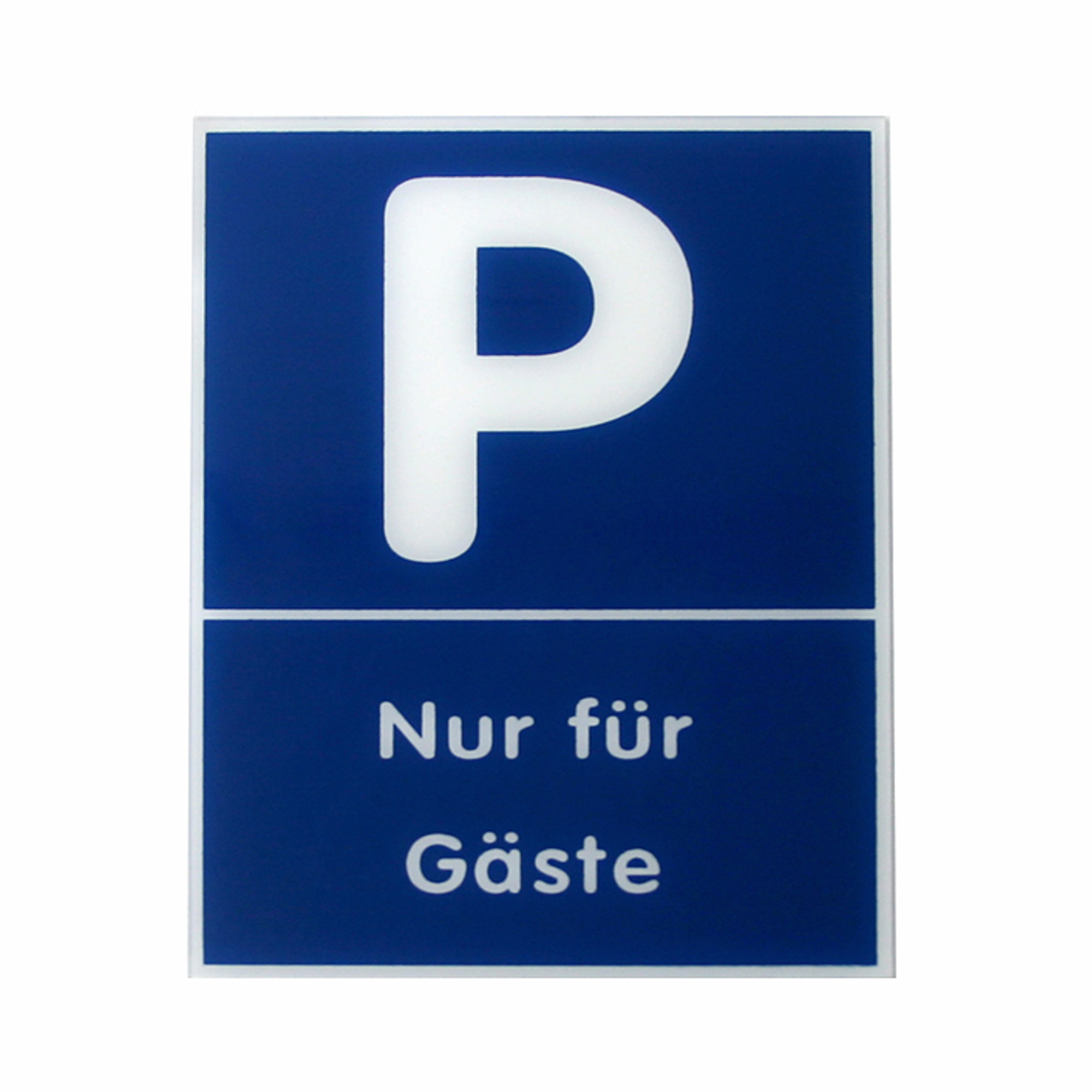 Gastroschild "Parkplatz "P" nur für Gäste", zum Aufhängen 